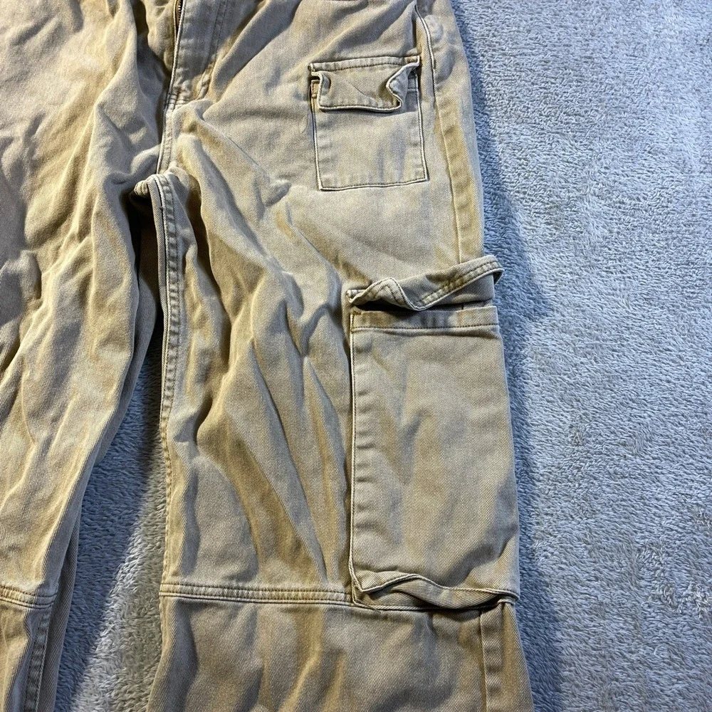 Altar° State Women's Khaki Cargo Pants‎ Size 31 Cotton Casual Utility Cargo